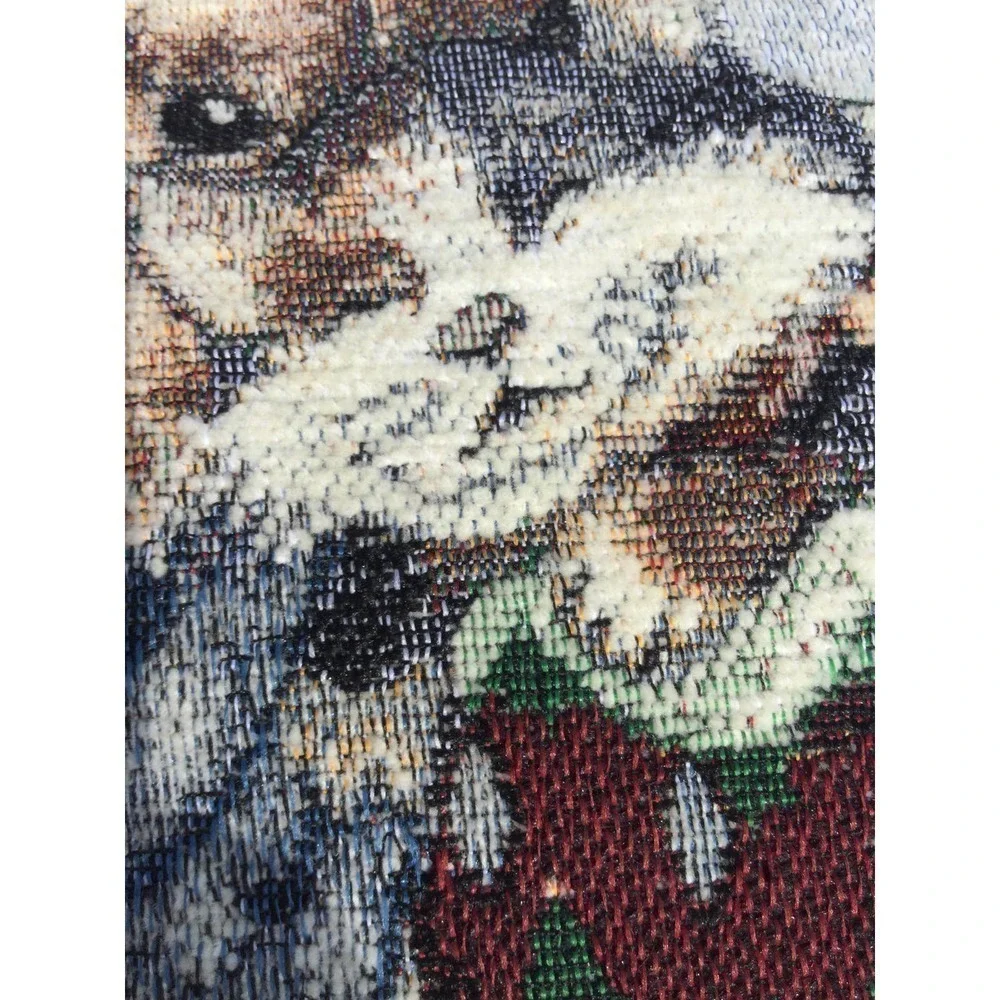 Suzanne‎ cruise creative services christmas rectangle pillow 17” holiday cat dog